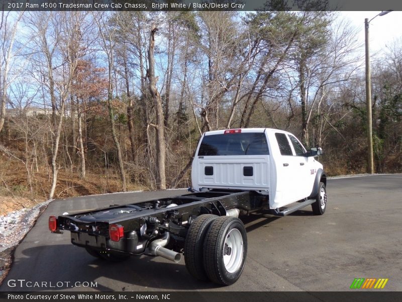 Bright White / Black/Diesel Gray 2017 Ram 4500 Tradesman Crew Cab Chassis