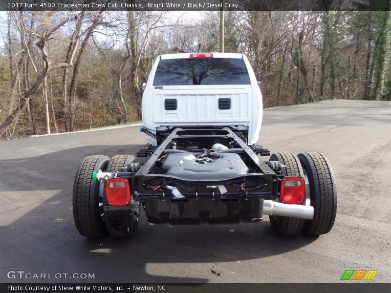 Bright White / Black/Diesel Gray 2017 Ram 4500 Tradesman Crew Cab Chassis
