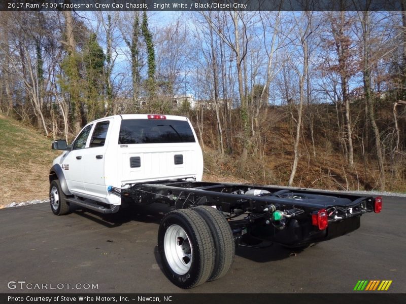 Bright White / Black/Diesel Gray 2017 Ram 4500 Tradesman Crew Cab Chassis
