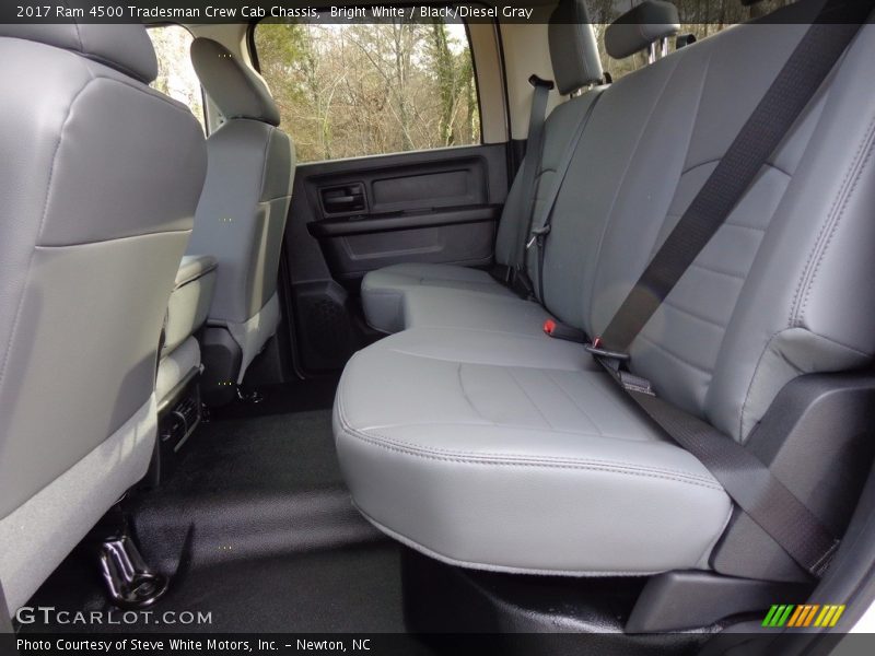 Bright White / Black/Diesel Gray 2017 Ram 4500 Tradesman Crew Cab Chassis
