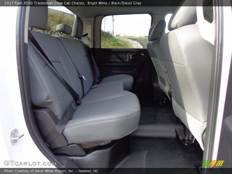 Bright White / Black/Diesel Gray 2017 Ram 4500 Tradesman Crew Cab Chassis