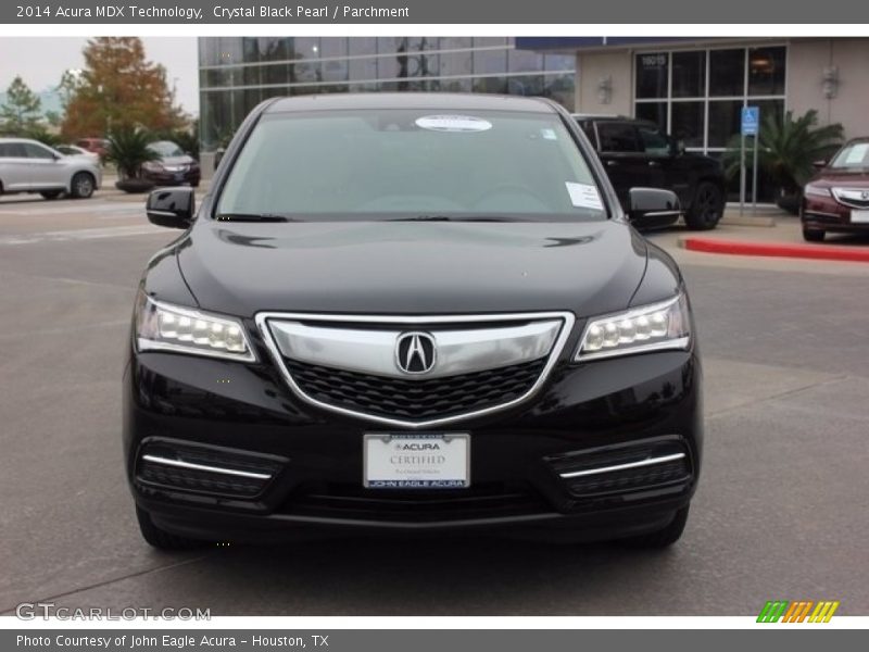Crystal Black Pearl / Parchment 2014 Acura MDX Technology