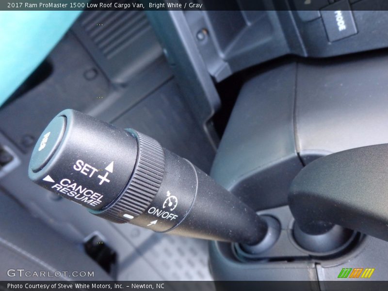 Controls of 2017 ProMaster 1500 Low Roof Cargo Van