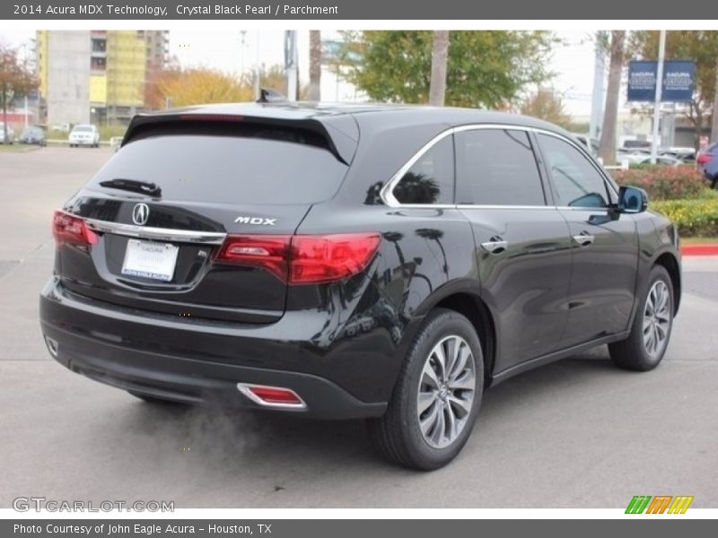Crystal Black Pearl / Parchment 2014 Acura MDX Technology