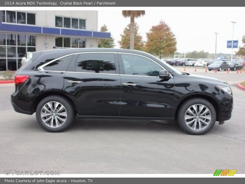 Crystal Black Pearl / Parchment 2014 Acura MDX Technology