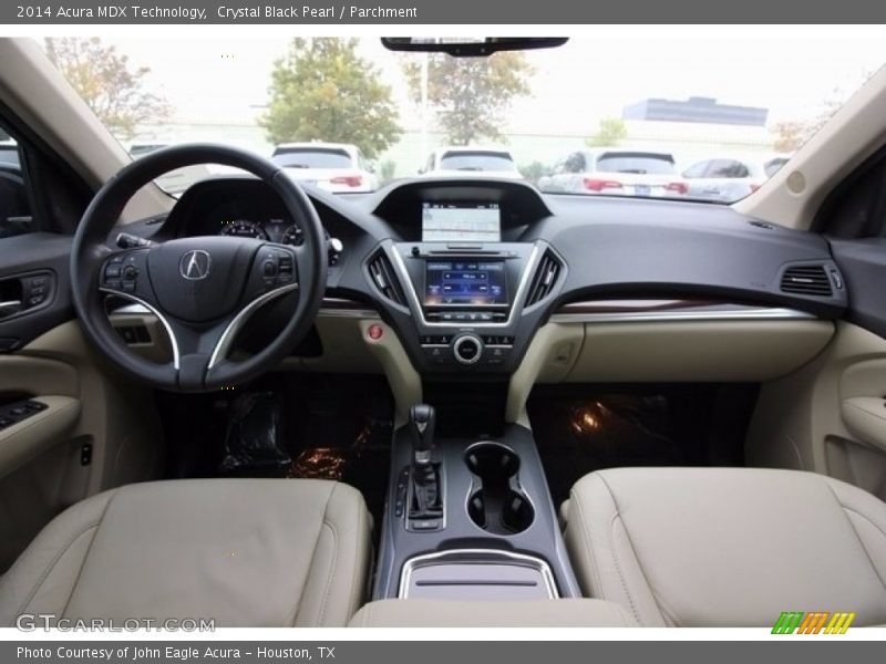 Crystal Black Pearl / Parchment 2014 Acura MDX Technology