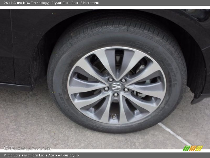 Crystal Black Pearl / Parchment 2014 Acura MDX Technology