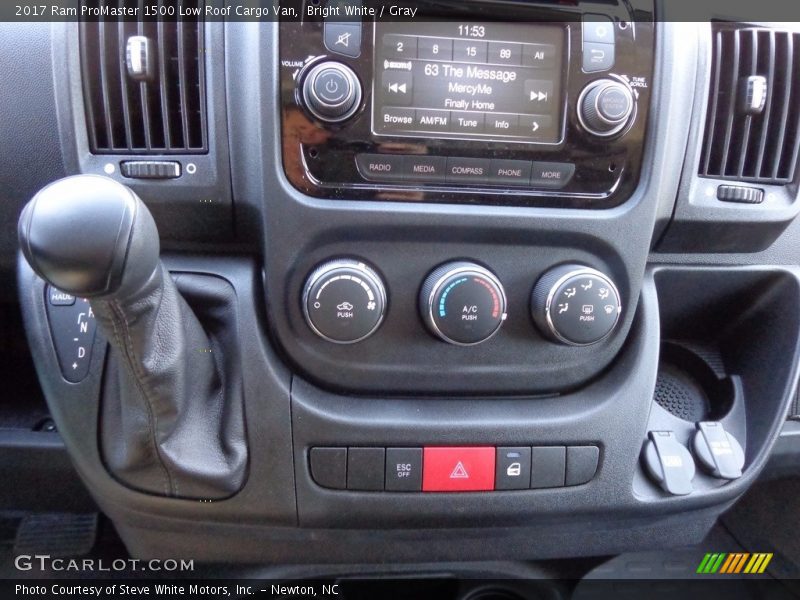 Controls of 2017 ProMaster 1500 Low Roof Cargo Van