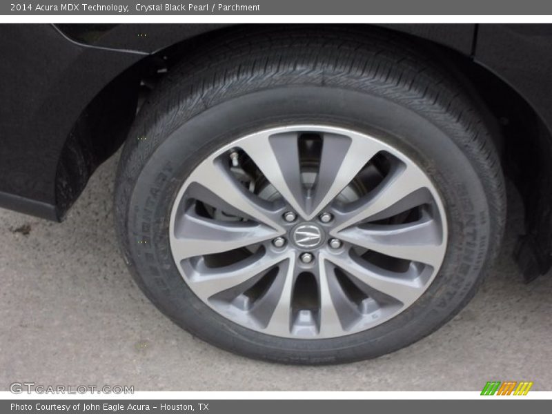Crystal Black Pearl / Parchment 2014 Acura MDX Technology