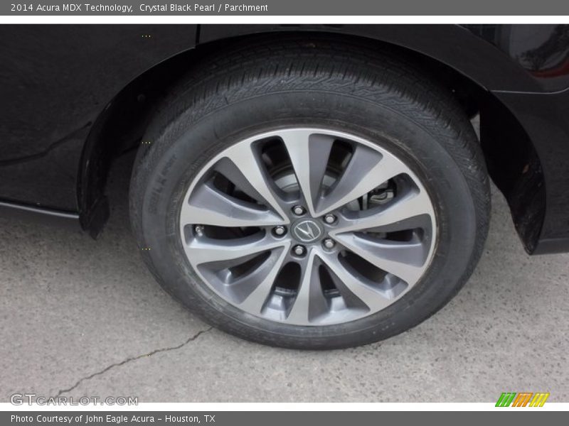 Crystal Black Pearl / Parchment 2014 Acura MDX Technology