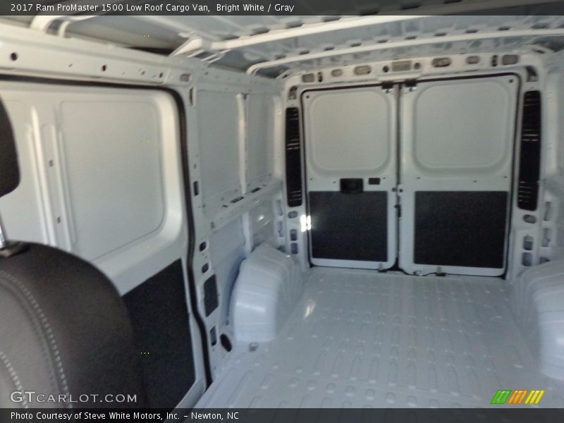 Bright White / Gray 2017 Ram ProMaster 1500 Low Roof Cargo Van