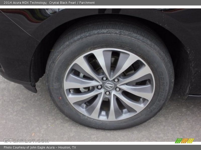 Crystal Black Pearl / Parchment 2014 Acura MDX Technology