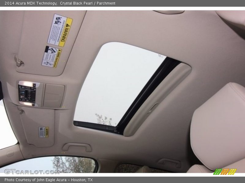 Crystal Black Pearl / Parchment 2014 Acura MDX Technology