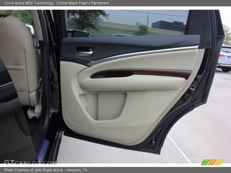 Crystal Black Pearl / Parchment 2014 Acura MDX Technology