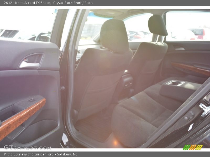 Crystal Black Pearl / Black 2012 Honda Accord EX Sedan