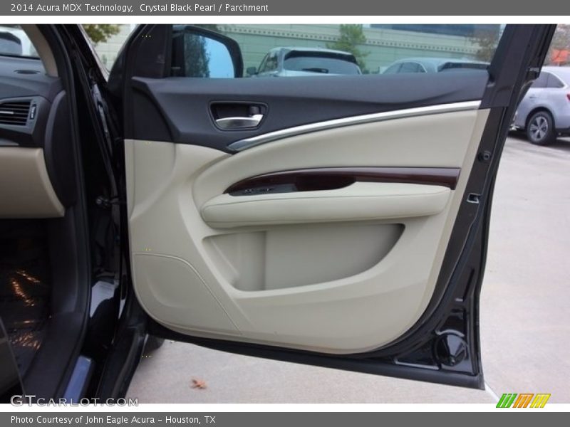 Crystal Black Pearl / Parchment 2014 Acura MDX Technology