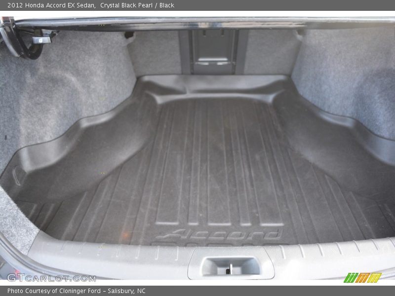 Crystal Black Pearl / Black 2012 Honda Accord EX Sedan