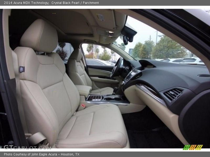 Crystal Black Pearl / Parchment 2014 Acura MDX Technology