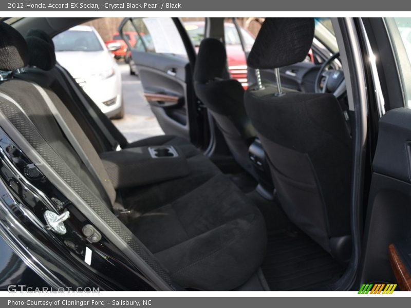 Crystal Black Pearl / Black 2012 Honda Accord EX Sedan