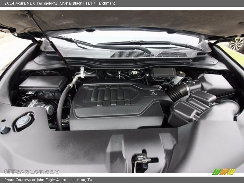 Crystal Black Pearl / Parchment 2014 Acura MDX Technology