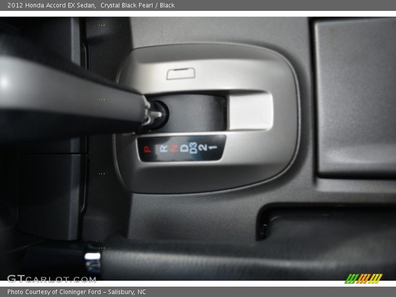 Crystal Black Pearl / Black 2012 Honda Accord EX Sedan