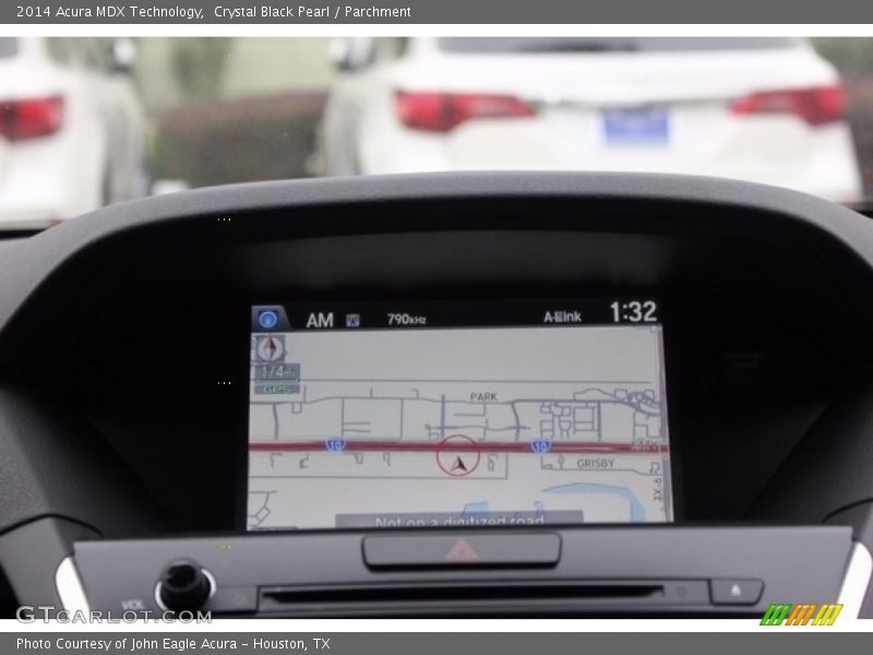 Crystal Black Pearl / Parchment 2014 Acura MDX Technology