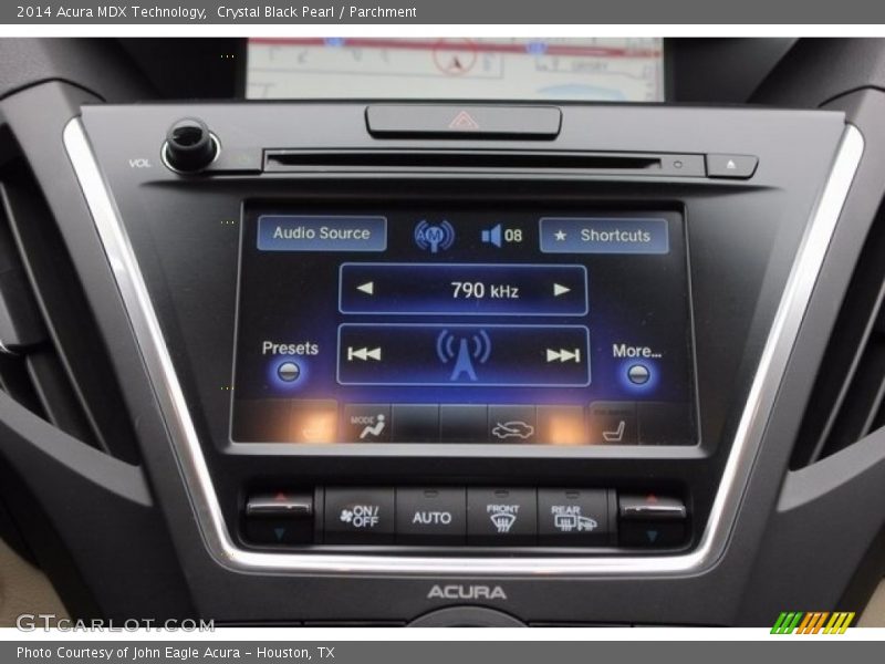 Crystal Black Pearl / Parchment 2014 Acura MDX Technology
