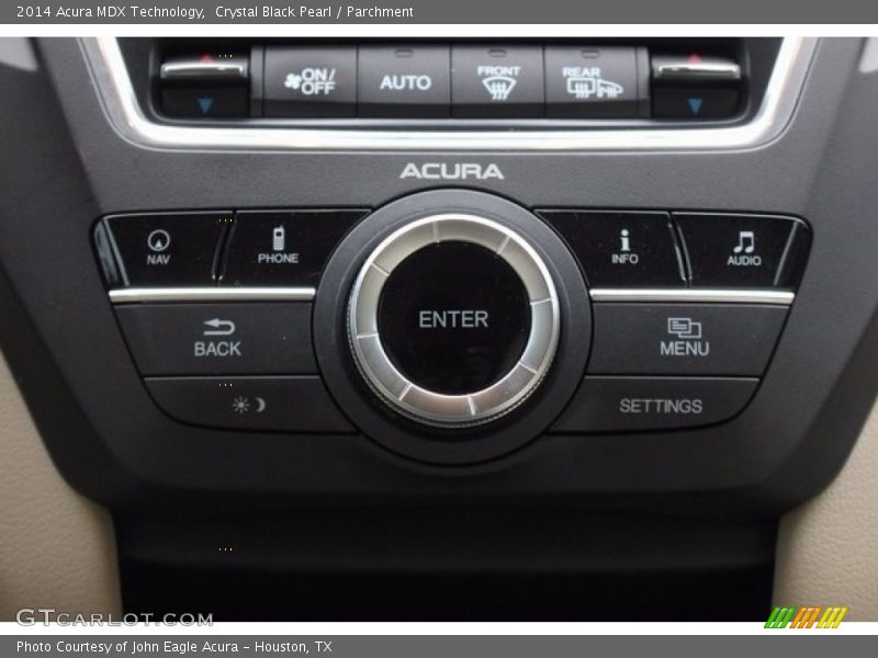 Crystal Black Pearl / Parchment 2014 Acura MDX Technology
