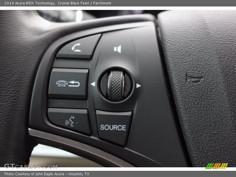 Crystal Black Pearl / Parchment 2014 Acura MDX Technology