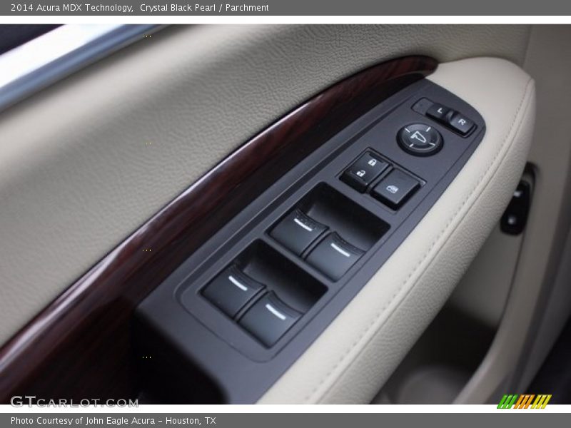 Crystal Black Pearl / Parchment 2014 Acura MDX Technology