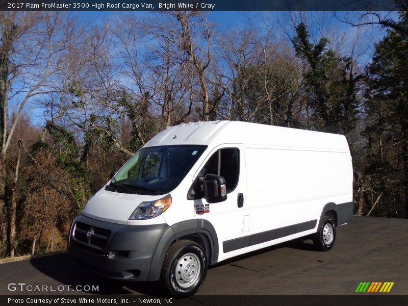 Front 3/4 View of 2017 ProMaster 3500 High Roof Cargo Van