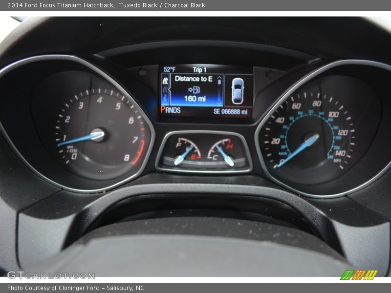 Tuxedo Black / Charcoal Black 2014 Ford Focus Titanium Hatchback