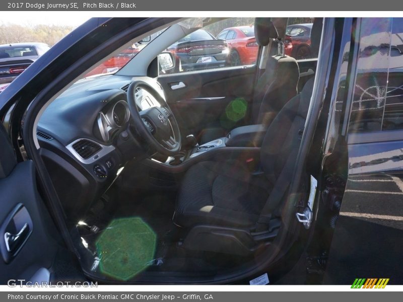 Pitch Black / Black 2017 Dodge Journey SE