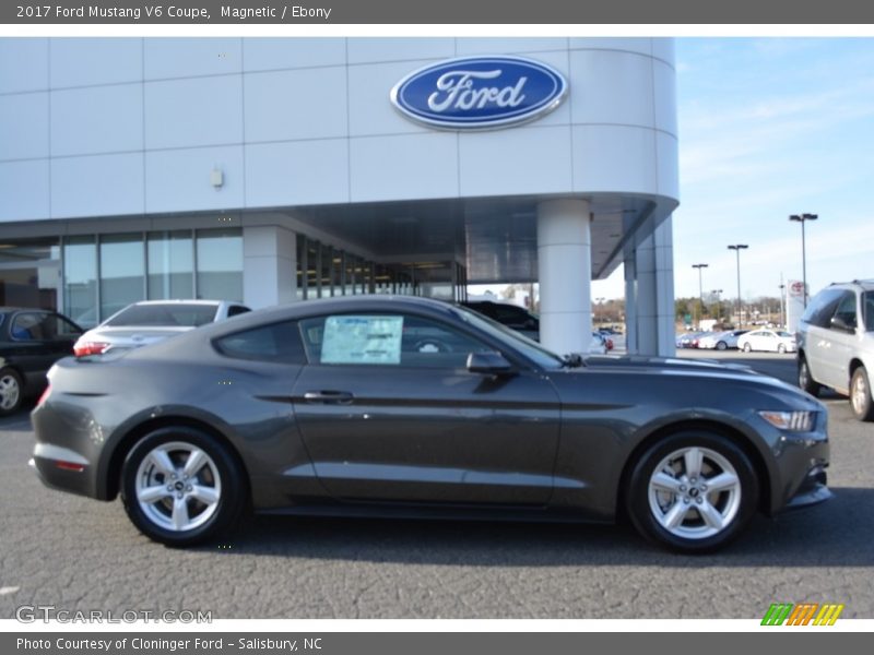 Magnetic / Ebony 2017 Ford Mustang V6 Coupe