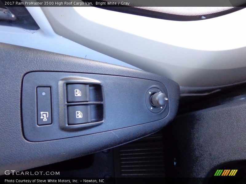 Bright White / Gray 2017 Ram ProMaster 3500 High Roof Cargo Van
