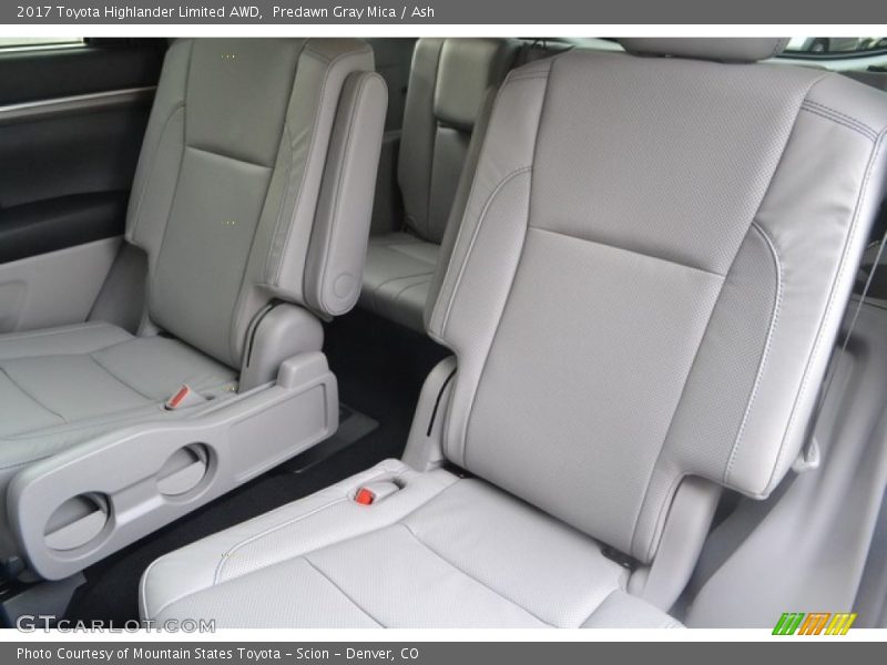 Predawn Gray Mica / Ash 2017 Toyota Highlander Limited AWD