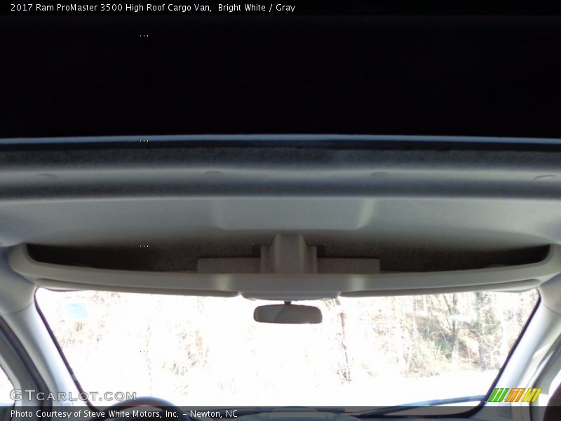 Bright White / Gray 2017 Ram ProMaster 3500 High Roof Cargo Van