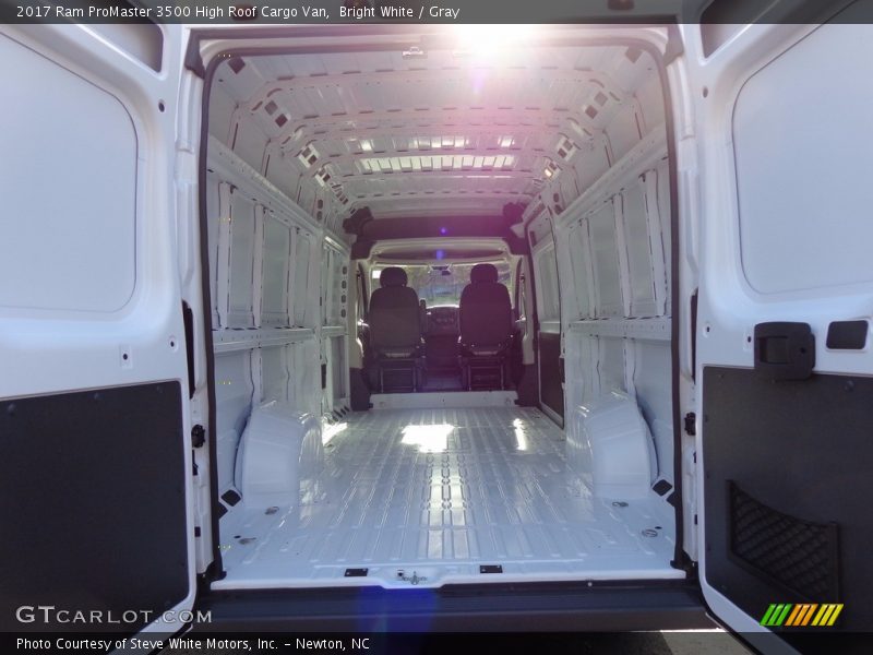 Bright White / Gray 2017 Ram ProMaster 3500 High Roof Cargo Van
