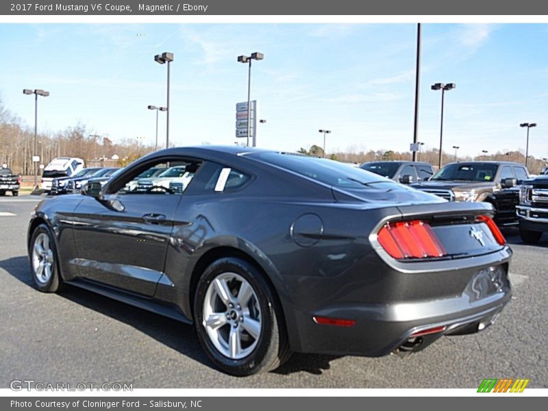Magnetic / Ebony 2017 Ford Mustang V6 Coupe