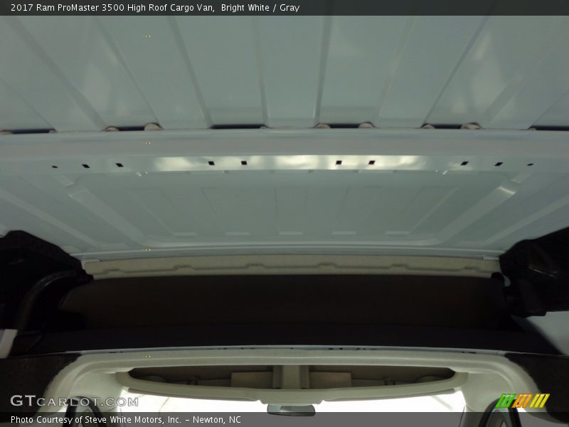 Bright White / Gray 2017 Ram ProMaster 3500 High Roof Cargo Van