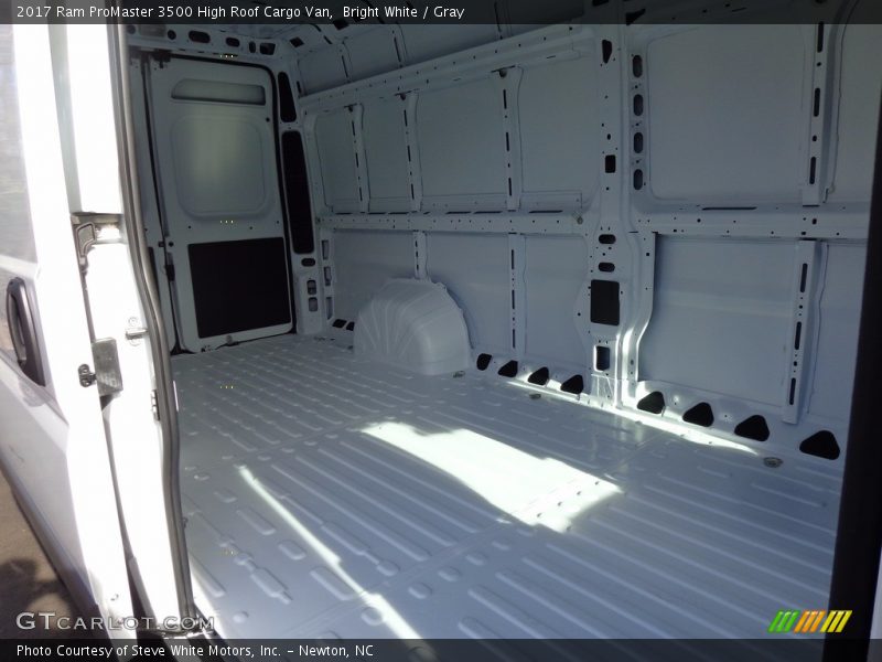 Bright White / Gray 2017 Ram ProMaster 3500 High Roof Cargo Van