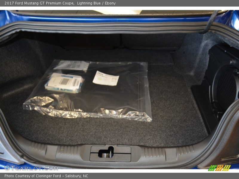Lightning Blue / Ebony 2017 Ford Mustang GT Premium Coupe