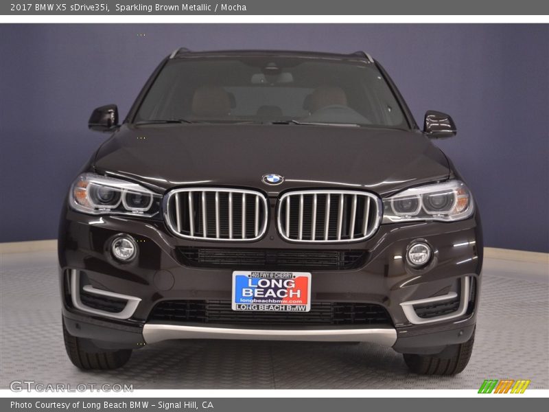 Sparkling Brown Metallic / Mocha 2017 BMW X5 sDrive35i