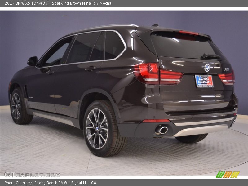 Sparkling Brown Metallic / Mocha 2017 BMW X5 sDrive35i