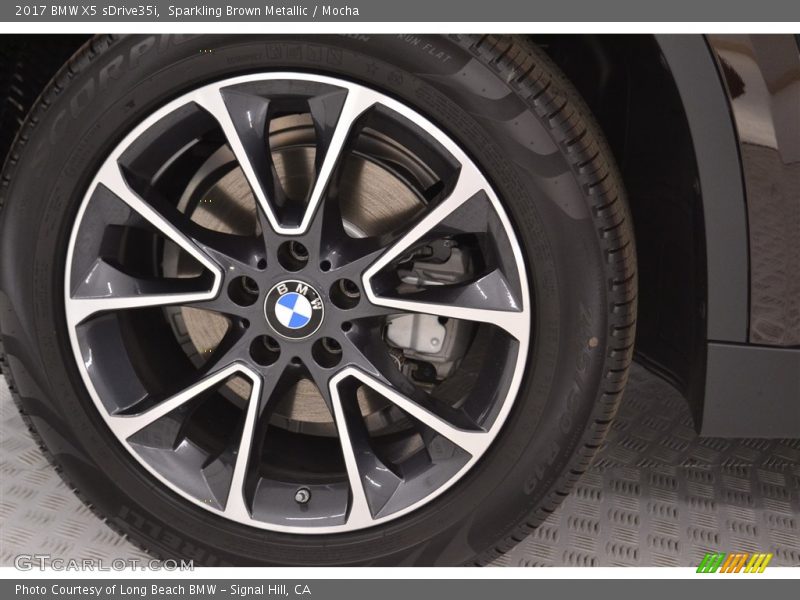 Sparkling Brown Metallic / Mocha 2017 BMW X5 sDrive35i
