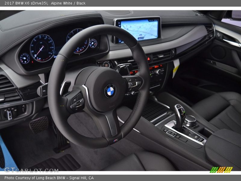 Alpine White / Black 2017 BMW X6 sDrive35i