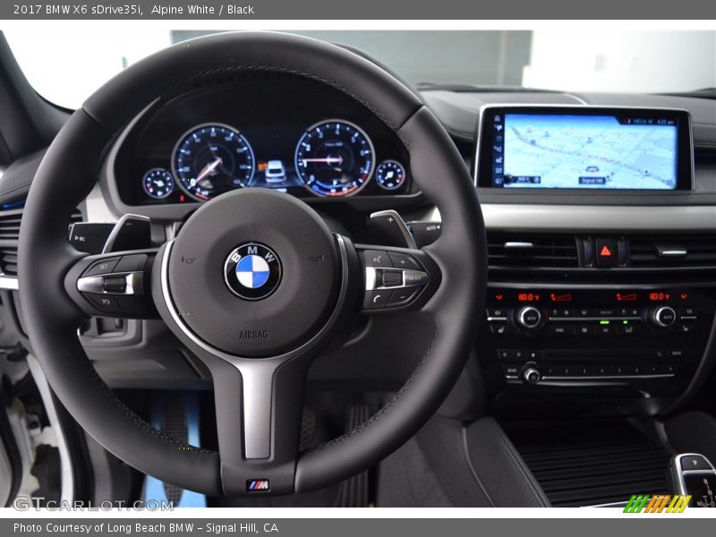 Alpine White / Black 2017 BMW X6 sDrive35i