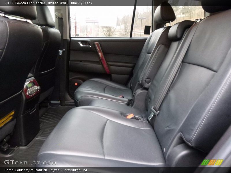 Black / Black 2013 Toyota Highlander Limited 4WD