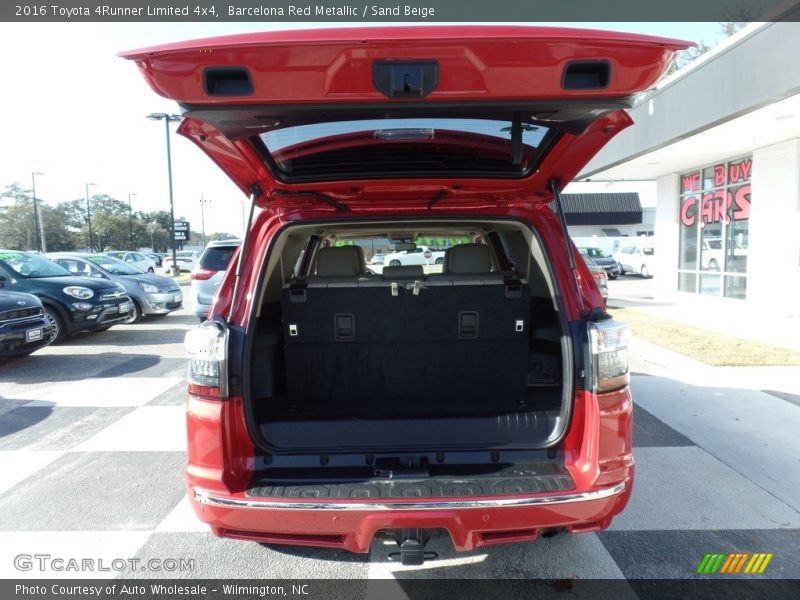 Barcelona Red Metallic / Sand Beige 2016 Toyota 4Runner Limited 4x4