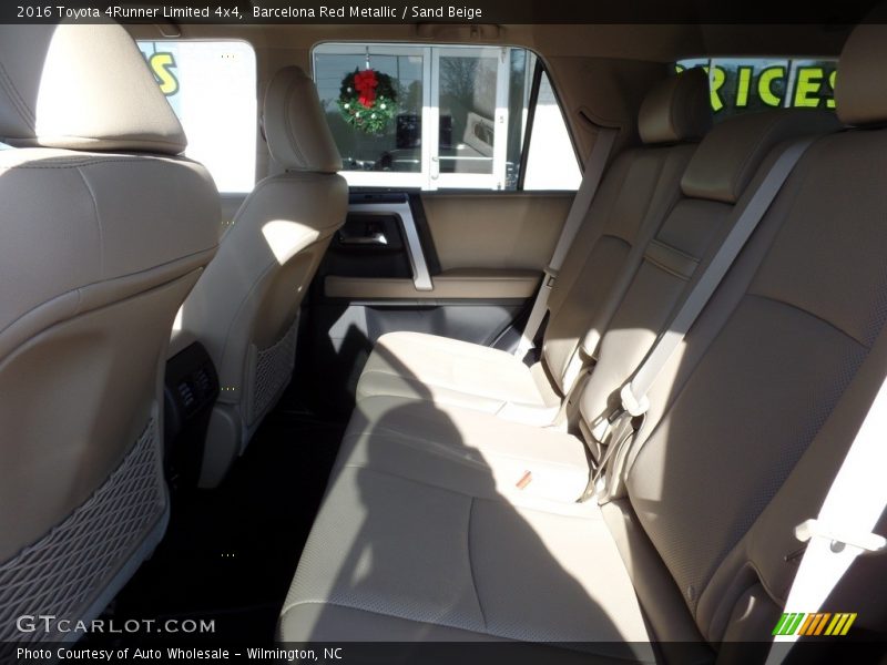 Barcelona Red Metallic / Sand Beige 2016 Toyota 4Runner Limited 4x4